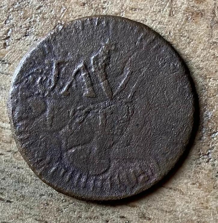 1/2 Stuiver Lodewijk Napoleon JAVA 181., Postzegels en Munten, Munten | Nederland, Losse munt, Overige waardes, Vóór koninkrijk