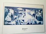 Te koop grote poster Pablo Picasso met lijst, Antiek en Kunst, Ophalen