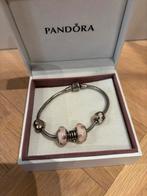 Pandora silver bracelet and charms, Ophalen of Verzenden, Zo goed als nieuw, Zilver, Zilver