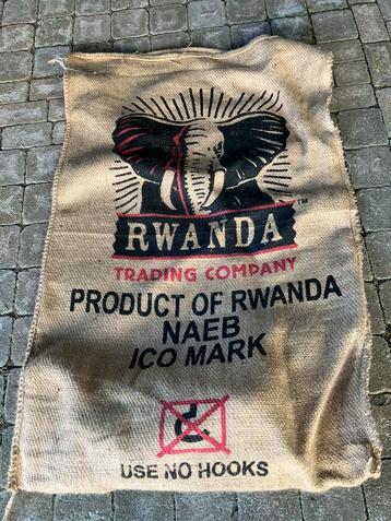 Koffiezak Rwanda Olifant beschikbaar voor biedingen