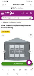 Gloednieuwe partytent 6x3, Tuin en Terras, Partytenten, Opvouwbaar, Partytent, Minder dan 4 meter, Nieuw