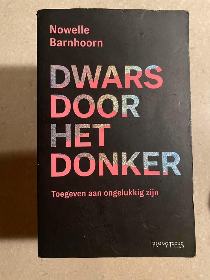 Nowelle Barnhoorn - Dwars door het donker, Boeken, Essays, Columns en Interviews, Zo goed als nieuw, Ophalen of Verzenden