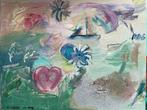 Modern schilderij, kunstenares; Nicolette, Antiek en Kunst, Ophalen of Verzenden