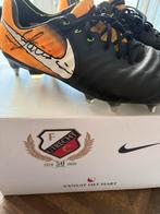 Voetbalschoenen gesigneerd (FC Utrecht), Verzamelen, Sportartikelen en Voetbal, Ophalen, Zo goed als nieuw, F.C. Utrecht