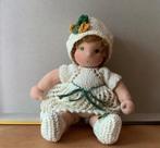 Antroposofische pop 25 cm, Kinderen en Baby's, Speelgoed | Poppen, Ophalen of Verzenden, Zo goed als nieuw, Overige typen