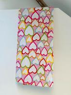 Dekbedovertrek met hartjes, Hema 140x200 katoen, Ophalen, Meisje, Dekbedovertrek, Zo goed als nieuw