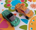 2 model auto's Elise mattel + jorette Peugeot, Hobby en Vrije tijd, Modelauto's | Overige schalen, Ophalen, Zo goed als nieuw