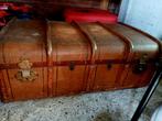 Hutkoffer Haagsche Kofferfabriek, Huis en Inrichting, Woonaccessoires | Kisten, Ophalen, Overige materialen, Gebruikt, 100 tot 150 cm
