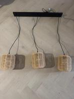 Hanglamp rotan Bragi Naturel Kwantum, Huis en Inrichting, Ophalen, Overige materialen, Zo goed als nieuw, 75 cm of meer