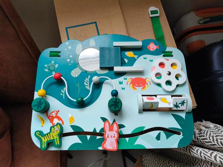 Activiteitenbord - Zo goed als nieuw!, Kinderen en Baby's, Speelgoed | Babyspeelgoed, Zo goed als nieuw, Overige typen, Ophalen of Verzenden