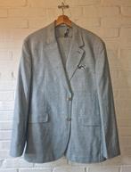 Van Gils Slim Fit Pak - Maat 54 - Lichtblauw, Kleding | Heren, Kostuums en Colberts, Ophalen of Verzenden