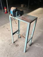 Werkbank met bankschroef, Doe-het-zelf en Verbouw, Werkbanken, Ophalen, Gebruikt, Minder dan 70 cm, Bankschroef