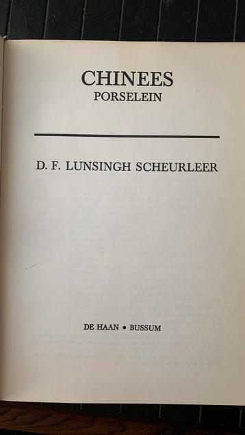 Chinees porselein en aardewerk - D.F. Scheurleer - 1972 beschikbaar voor biedingen
