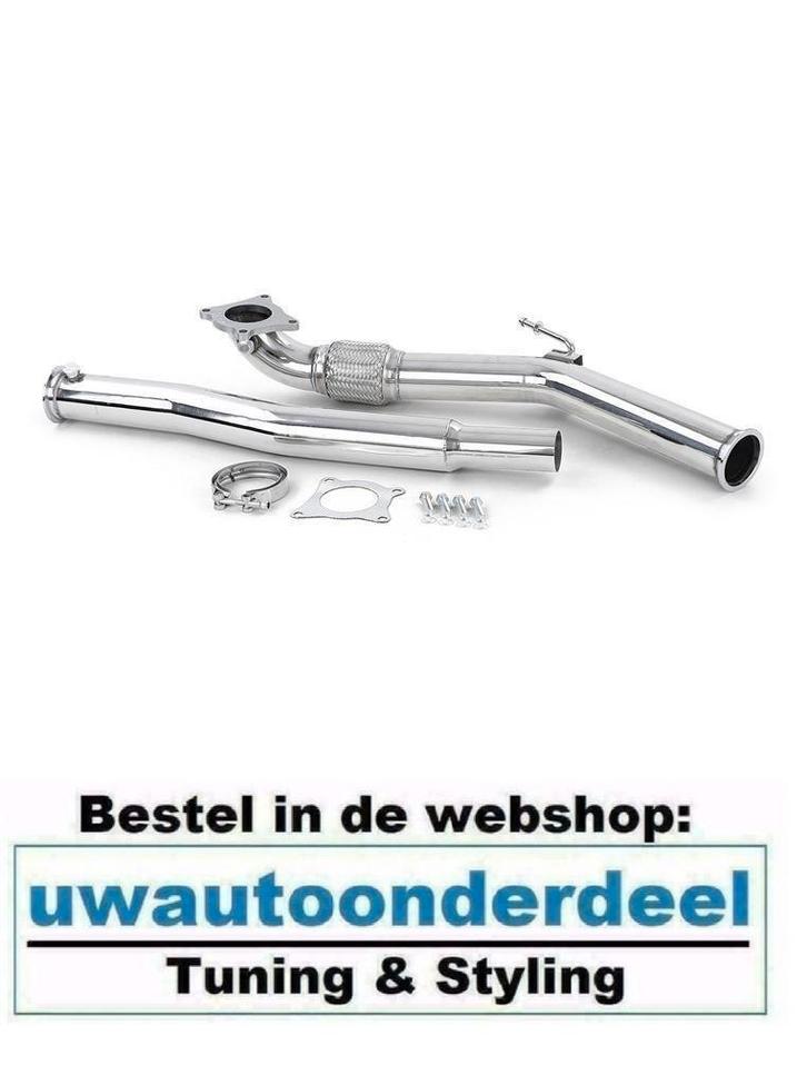 Downpipe RVS Geschikt Voor Volkswagen Scirocco 2.0 TFSI, Auto diversen, Tuning en Styling, Ophalen of Verzenden