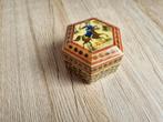 Mooie Antiek Vintage Perzische Khatam Sieraden Trinket Doos, Verzenden