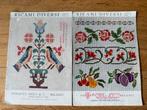 Twee vintageboekjes met met DMC needlework partonen., Ophalen of Verzenden, Gebruikt, Handborduren, Patroon