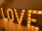 LOVE letters voor uw (bruilofts)feest, Ophalen, Zo goed als nieuw, Geboorte of Huwelijk