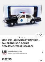 Chevrolet Caprice SFPD 1987, Hobby en Vrije tijd, Modelauto's | 1:18, Ophalen of Verzenden, Zo goed als nieuw, Auto, Overige merken
