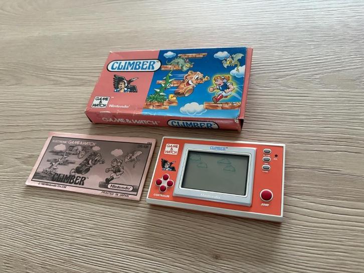 Climber Nintendo Game & Watch 1988, Spelcomputers en Games, Spelcomputers | Nintendo Game Boy, Gebruikt, Overige modellen, Ophalen of Verzenden