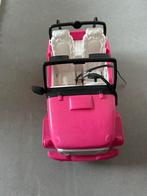 Barbie Auto - Roze Jeep, Ophalen of Verzenden, Gebruikt, Meisje