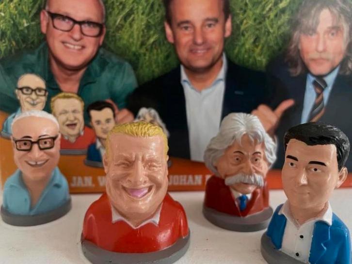 VI Vandaag Inside poppetjes René Johan Wilfred Jan, Verzamelen, Poppetjes en Figuurtjes, Nieuw, Ophalen of Verzenden