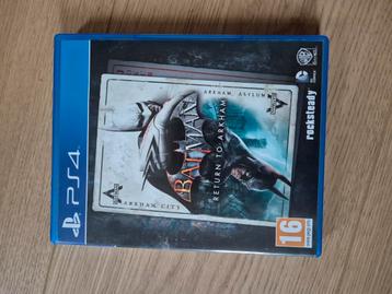 Batman: Return to Arkham 1e 2 delen ps4 beschikbaar voor biedingen