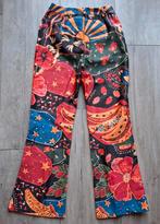 Boho hippie kleurrijke lange broek met toffe print, S, nieuw, Overige kleuren, Nieuw, Ophalen of Verzenden, Maat 36 (S)
