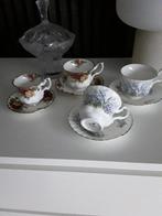 Royal Albert kop en schotels 1962., Ophalen of Verzenden, Zo goed als nieuw, Porselein, Kop en/of schotel