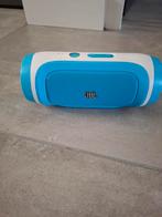 JBL Charge Blauw + Beschermhoes, Ophalen of Verzenden, Gebruikt, Overige typen, JBL