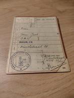 Tweede Distributie Stamkaart Heerlen, Verzamelen, Militaria | Tweede Wereldoorlog, Ophalen of Verzenden, Nederland