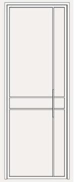 Enkele stalen deur / Single steel door, Ophalen, 120 cm of meer, Binnendeur, Nieuw
