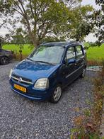 Opel Agila 1.2 I 16V 2003 Blauw, Auto's, Voorwielaandrijving, 74 pk, Blauw, Handgeschakeld