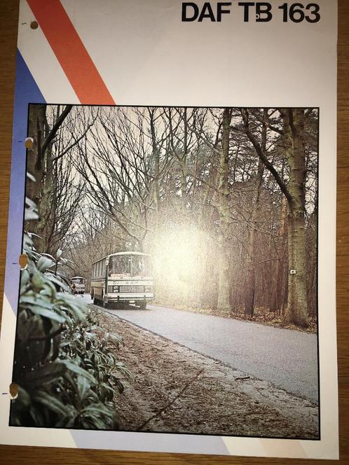 2x DAF Bus TB163 Bova + SB210 Van Hool brochures/folders, Boeken, Auto's | Folders en Tijdschriften, Zo goed als nieuw, Ophalen of Verzenden