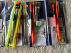 adv 191 / €12,00 NIEUW mixset 6 dobber en tuigen set 's, Ophalen of Verzenden, Nieuw, Dobber of Lood