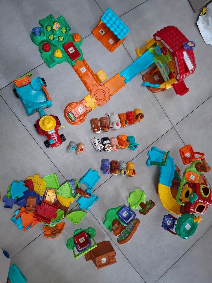 V-tech Zoef zoef dieren, Kinderen en Baby's, Speelgoed | Vtech, Gebruikt, 2 tot 4 jaar, Ophalen