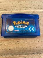 Pokémon Sapphire GBA (met nieuwe! batterij!), Ophalen of Verzenden, Zo goed als nieuw