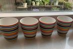 4 bekers Iitala Origo orange, Huis en Inrichting, Keuken | Servies, Ophalen of Verzenden, Zo goed als nieuw, Overige stijlen, Kop(pen) en/of Schotel(s)