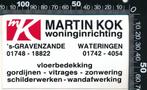 Sticker: Martin Kok Woninginrichting, Ophalen of Verzenden, Zo goed als nieuw, Bedrijf of Vereniging