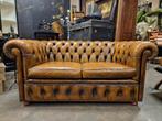 Gave Chesterfield tweezitsbank | loveseat | engelse bank, 150 tot 200 cm, Chesterfield, Rechte bank, Gebruikt