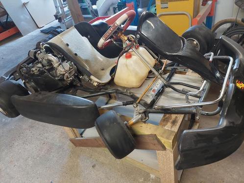 Tony kart met rk1 motor, Sport en Fitness, Karting, Zo goed als nieuw, Kart, Ophalen