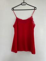 Rood topje one size, Zonder mouw, Ophalen of Verzenden, Zo goed als nieuw, Rood