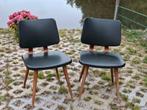 Vintage eetkamerstoelen skai (2 stuks), Ophalen, Gebruikt, Overige kleuren