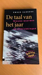 De taal van het jaar - Ewoud Sanders, Boeken, Ophalen of Verzenden