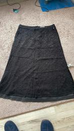 Ladress kanten rok maat L, Kleding | Dames, Rokken, Ophalen of Verzenden, Nieuw, Zwart, Boven de knie