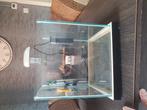 Compleet nano aquarium, Dieren en Toebehoren, Vissen | Aquaria en Toebehoren, Ophalen, Gebruikt, Leeg aquarium