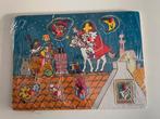 3 x Vintage Sinterklaas en Zwarte Piet puzzel. Sint, Ophalen, Zo goed als nieuw