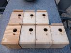 Broedkastjes voor kleine vogeltjes, Dieren en Toebehoren, Ophalen, Gebruikt, Hout, Broedkooi of Kweekkooi