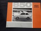 folder Neckar Adria 850 Nederlands 1966 ( NSU Fiat ), Boeken, Auto's | Folders en Tijdschriften, Neckar, Ophalen of Verzenden