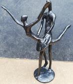Danspaar. Sculptuur Brons. Gepatineerd. Geabstraheerd. 20 cm, Ophalen