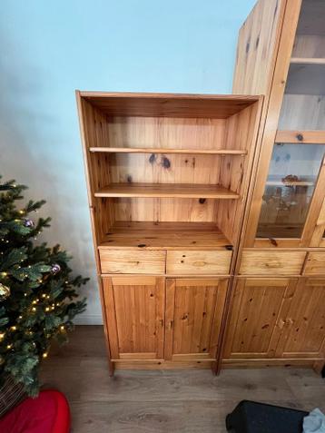 Ikea Ivar Kast Grenen Hout - 6 Delen - afbeelding 3